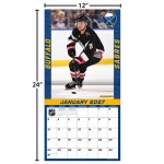 JF Turner Kalendář Buffalo Sabres NHL 2027 Wall Calendar