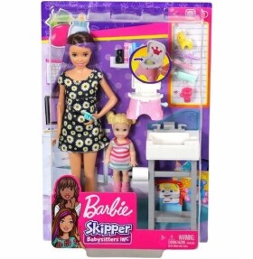 Barbie chůva herní set - Mattel