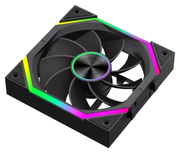 Gamemax FN12A-N2 WL-R černá / Ventilátor / 120 mm (FN12A-N2 WL-R)