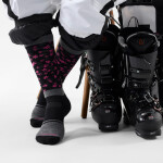 Dámské merino ponožky SMARTWOOL Women's Snowboard Targeted Cushion Wild, Black velikost: 38-41 (M)