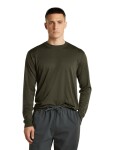 ICEBREAKER Mens Merino 150 Tech Lite LS Relaxed Tee, Dark Loden (vzorek) velikost: M