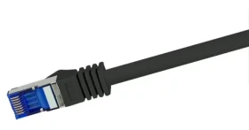 LogiLink Ultraflex CAT6a černá / Patch kabel / S/FTP / LSZH / 1,5 m (C6A043S)