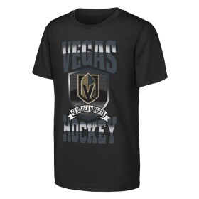 Outerstuff Dětské tričko Vegas Golden Knights NHL Big Shield Ss Tee Velikost: Dětské XL (13 - 15 let)
