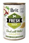 Brit Dog Fresh konz Duck with Millet 400g