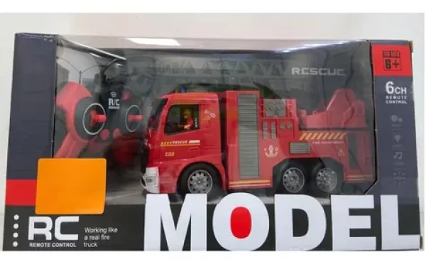 RC hasičské auto se světlem