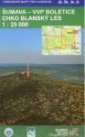 Šumava VVP-Boletice CHKO-Blanský les 1:25 000 (turistická mapa)