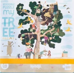 LONDJI Kapesní oboustranné puzzle Strom - 100 pcs