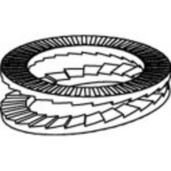 Pojistné podložky 31.4 mm 47 mm ocel 50 ks Alstertaler Schrauben & Präzisionsteile 159481