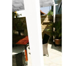 Paragon Outdoor Florenz hliníková pergola 350x505x236 cm bílá