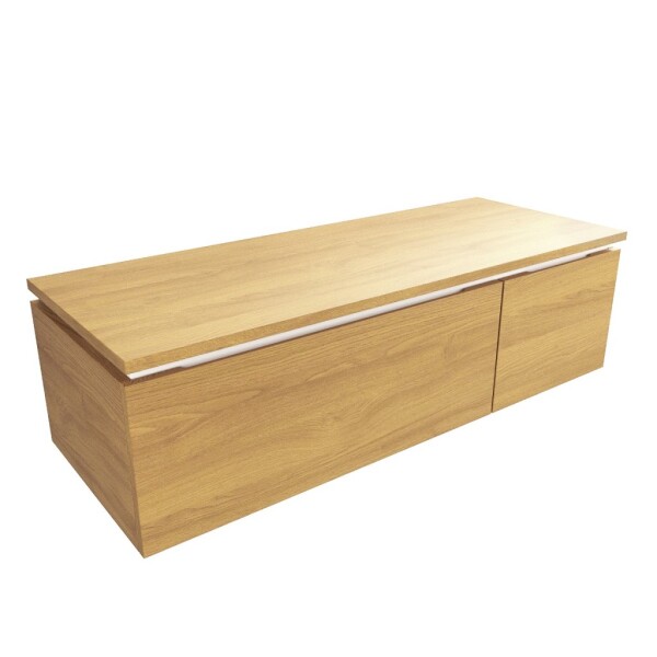 Koupelnová skříňka SAT Feel 120x30x46 cm medový dub mat SATFEEL2120DMD SATFEEL2120DMD