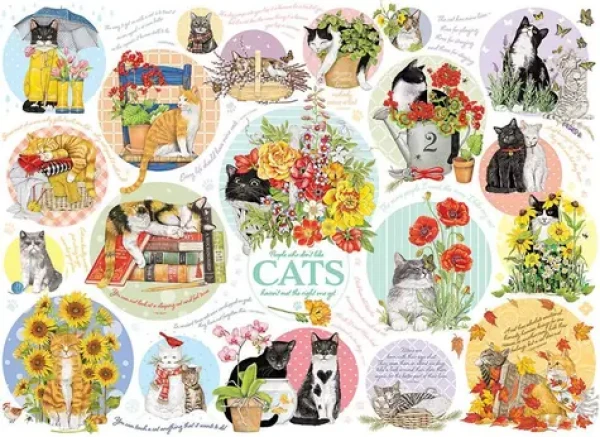 COBBLE HILL Puzzle Kočicčí myšlenky