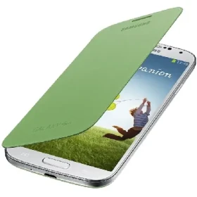 SAMSUNG flipové pouzdro pro SAMSUNG Galaxy S IV (i9505, i9506) / Zelená (EF-FI950BGEGWW)