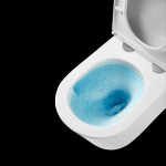 Erga Lily+, závěsná WC mísa 490x370x365mm, Rimless Tornado 2 + toaletní sedátko s pomalým zavíráním, černá matná, ERG-V03-LILY-TO2-BK