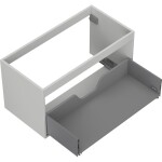 MEXEN - Box-A skříňka pro umyvadlo 90, 1 šuplík, šedý mat 91AX0-0900-470-1-62