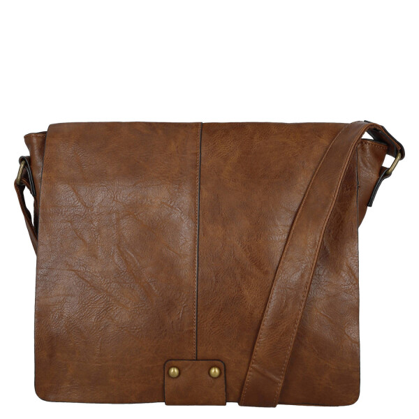 Trendy dámská crossbody taška Lira, tmavě hnědá