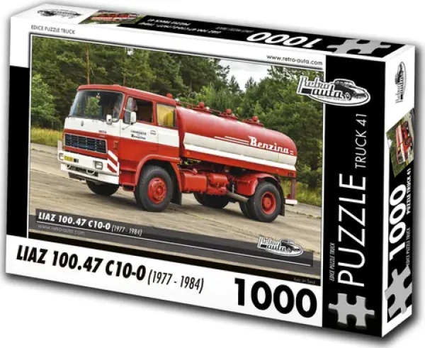 RETRO-AUTA Puzzle č.41 Liaz 100.47 C10-0