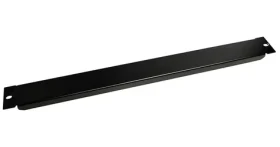 StarTech Záslepka 1U černá / Záslepka / 19" / Ocel (BLANKB1)