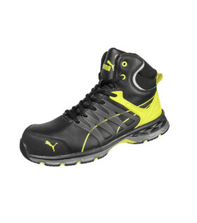 VELOCITY 2.0 YELLOW MID kotníkové pánská černá 43