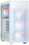 Zalman S5 Neo bílá / Midi Tower / ATX / 4x 120mm RGB / USB 3.0 / USB 2.0 / bez zdroje / průhledná bočnice (S5 Neo White)
