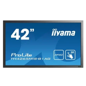 42 IIYAMA TH4265MIS-B1AG černá / AMVA3 Dotykový / 1920 x 1080 / 16:9 / 6.5 ms / 350cd / 3000:1 / VGA+HDMI+Kompo / repro (TH4265MIS-B1AG)