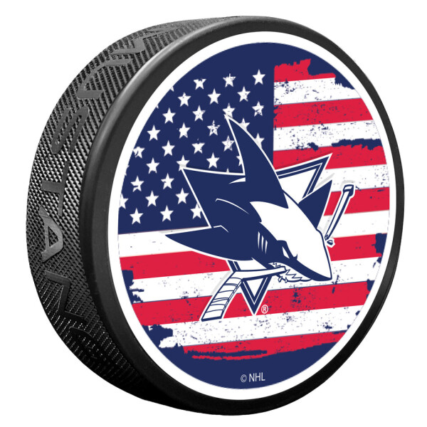 Mustang Puk San Jose Sharks NHL Patriot