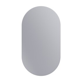 Erga Oval, oválné zrcadlo 50x90cm, ERG-V01-OVAL-5090-CL