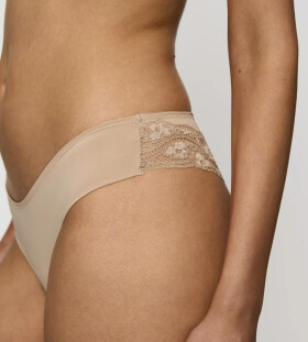 Dámské kalhotky Lovely Micro Brazilian String 2P - YELLOW - sv. béžové 6106 - TRIUMPH YELLOW S