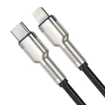 Baseus CATLJK-01 Kabel USB-C (M) - Lightning (M) 0.25 m černá / 20W (CATLJK-01)