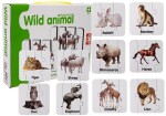 Mamido Vzdělávací puzzle divoká zvířata