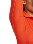 Dámská merino mikina ICEBREAKER Wmns 200 Realfleece Descender LS Half Zip, Fervid velikost: XS