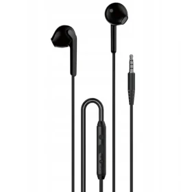 Dudao X3 drátová sluchátka do uší černá / s mikrofonem / 3.5 mm jack (204523)
