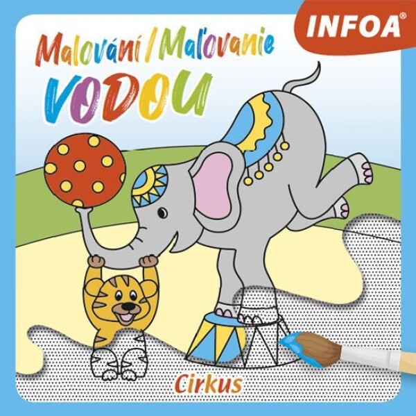 Maľovanie vodou Cirkus