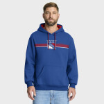 Fanatics Pánská mikina New York Rangers NHL Wrist Shot Hoodie Velikost: L