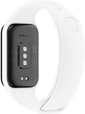 Silikonový řemínek Fixed Silicone Strap pro Xiaomi Smart Band Active, bílý