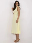 Šaty MI SK 122126.77 světle žluté jedna velikost