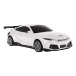 Mamido Elektrické auto na dálkové ovládání R/C s nabíjecí stanici bílé