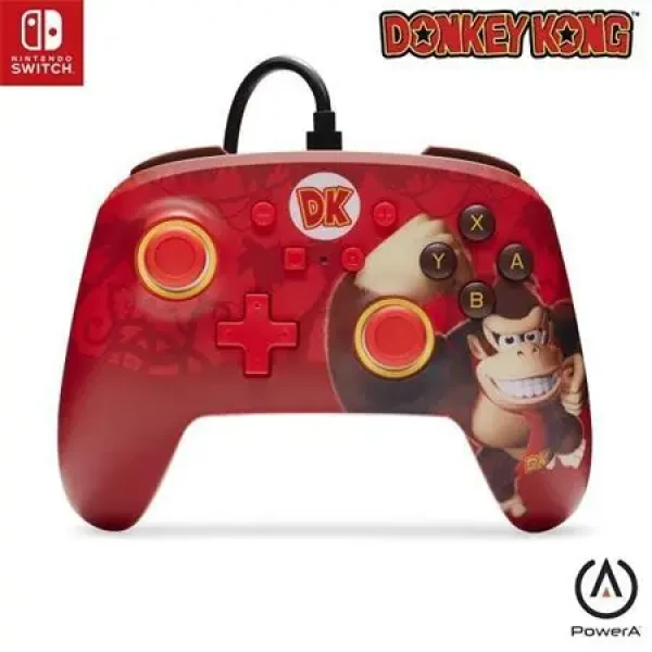 Acco Brands PowerA Vylepšený kabelový ovladač pro Nintendo Donkey Kong FlexPokémon Charizard Firestorm / Kabelový ovlada (NSGP0281-01)