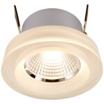 Deko Light 565195 COB 68 LED vestavné svítidlo, třída G (A - G), LED, pevně vestavěné LED, 6.50 W, stříbrná