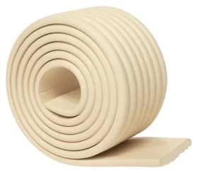 SIPO Ochranná pěnová páska na hrany krémová / 2 m / šířka 75 mm / tloušťka 8 mm / vč. lepicí pásky 3M