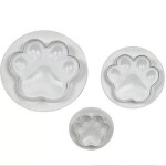 Dortisimo Plastové vypichovače Tlapky (3 ks)