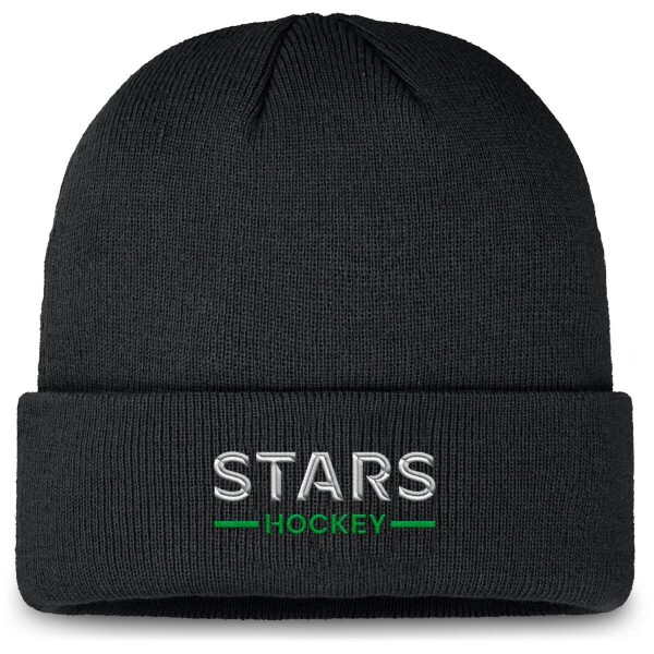 Fanatics Pánská zimní čepice Dallas Stars NHL Authentic Pro A/Cap Cuffed Beanie