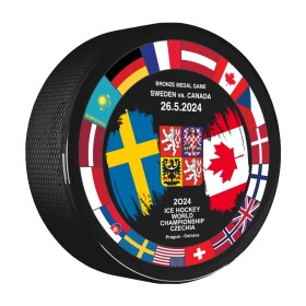 Puk Ice Hockey World Championship Czechia MS 2024 Dueling 26.5.2024 Sweden vs. Canada