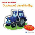 Kniha puzzle Dopravní prostředky