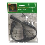 STAR TRADING Rozbočovač na světelný řetěz (T), černá barva, plast