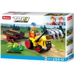 Sluban Town Farma M38-B0777 Traktůrek s přívěsem