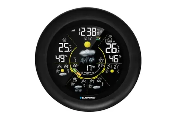 BLAUPUNKT WS65BK APP černá / Meteostanice / TUYA Smart / Wi-Fi (5901750508127)