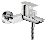 Hansgrohe Vanová baterie chrom / Vanová baterie / nástěnná montáž / AirPower / DN15 (72450000)