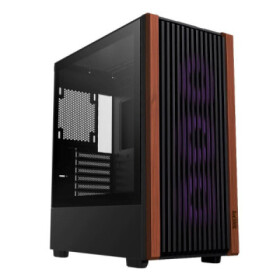 1stCOOL skříň G6 Noble, Mid Tower, ATX, AU, Průhledná Bočnice, Černá EDF_1208472