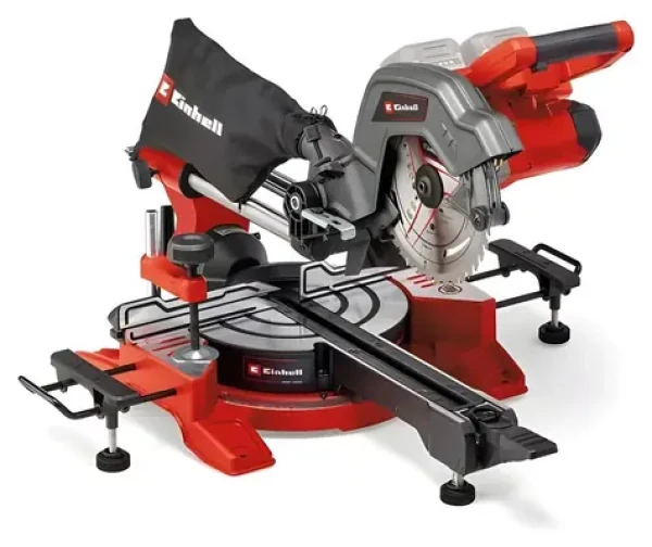 Einhell TE-SM 36/8 L Li-Solo červená / Aku pokosová pila / 36V (2x18V) / O 216 mm / Řez 305 mm / Bez aku (4300882)
