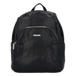 Dámský koženkový batoh Sasha, černý